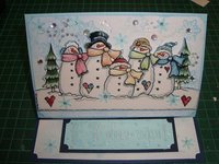 «Изготовление новогодней скрап-открытки»