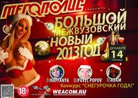 Большой межвузовский Новый год (18+)