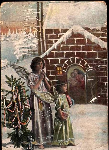Открытка «С Рождеством Христовымъ», 1915 год