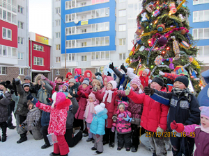 На празднике. Фото пресс-службы администрации Иркутска