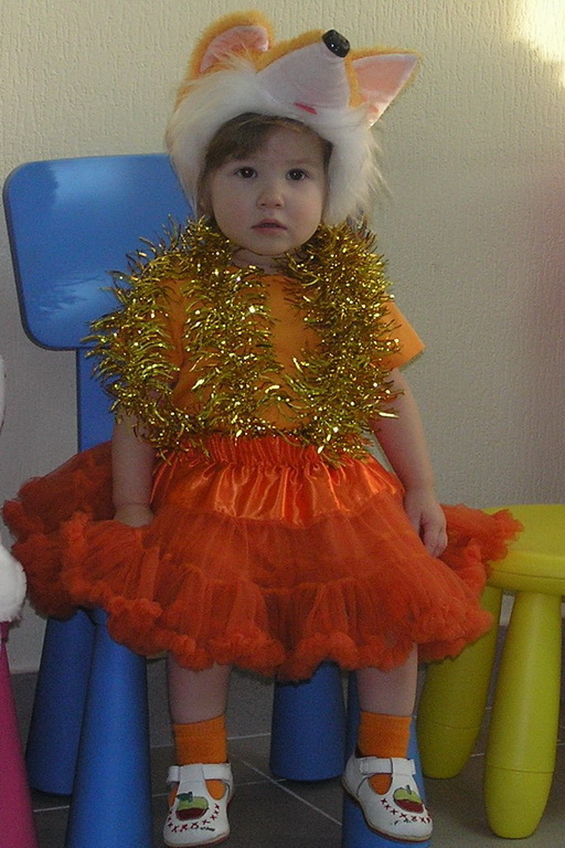 Красавица лисичка