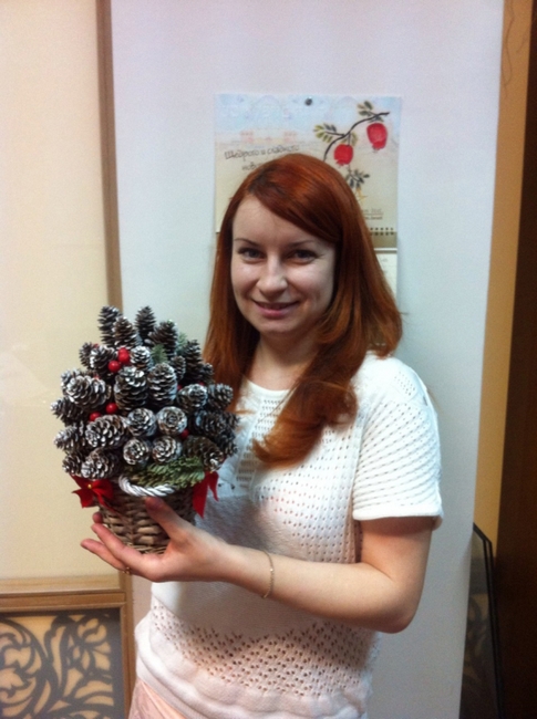 Мини-елка своими руками