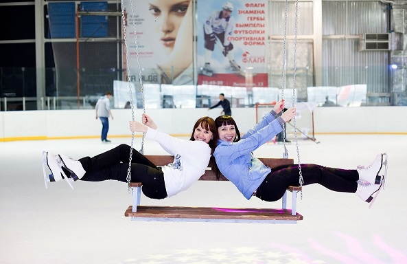 А мы на каток!!!