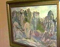 Выставка этюдов Виталия Смагина