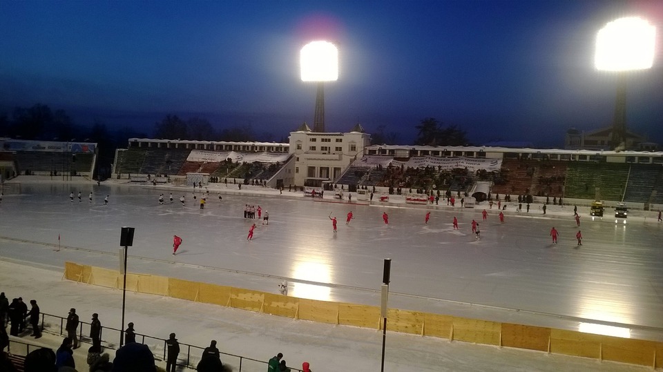 Матч Россия — Канада. Фото Анны