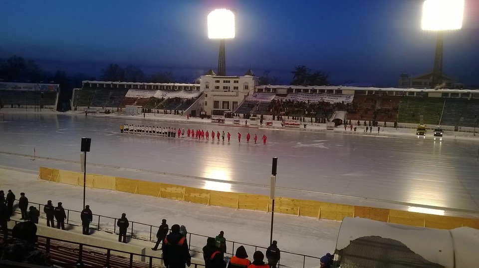 Матч Россия — Канада. Фото Анны