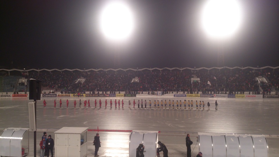 Россия — Швеция. Фото Евгения Невидимова